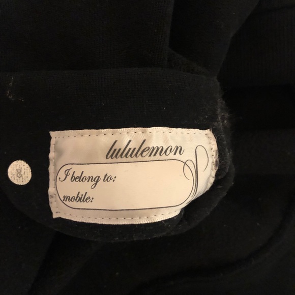 Lullulemon Black Thick Hooded sweatshirt - Picture 7 of 8